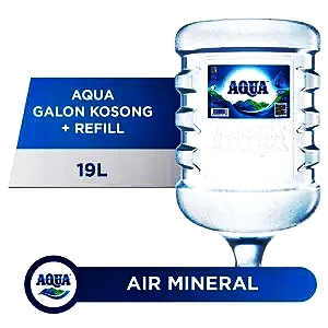 Aqua (Galon + Isi) 19L