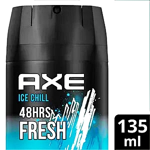 Axe body spray deodorant ice chill 135ml