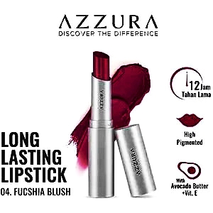 Azzura long lasting lipstick 04 fuchsia blush 3g
