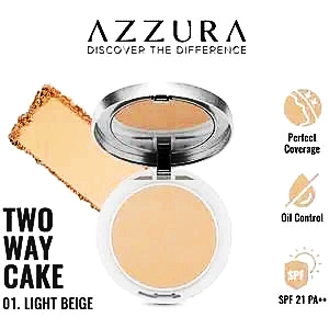 Azzura two way cake 01 light beige 12g
