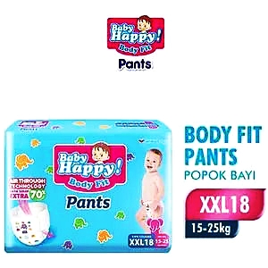 Baby happy ! baby diapers pants 18's xxl