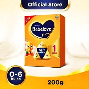 Bebelove 1 susu bubuk infant formula 200g