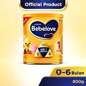 Bebelove 1 susu bubuk infant formula 800g