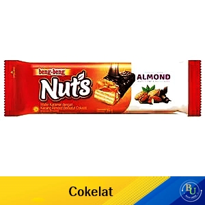 Beng-beng wafer chocolate nuts almond 35g