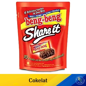 Beng-beng wafer chocolate share it 10's 95g