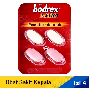 Bodrex Extra Obat Sakit Kepala 4'S