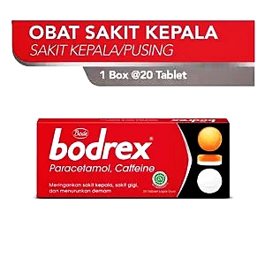 Bodrex Obat Sakit Kepala 20'S