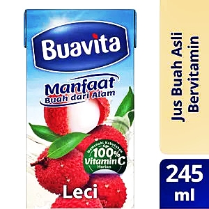 Buavita Juice Slim Lychee 245mL