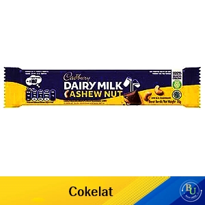 Cadbury dairy milk cokelat cashew nut 30g
