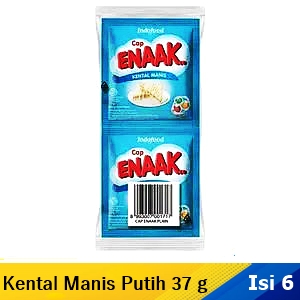 Cap Enaak Kental Manis Putih 6X37g