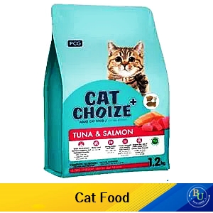 Cat choize plus adult cat food tuna & salmon 1.2kg