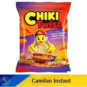 Chiki snack twist jagung bakar pedas manis 65g