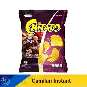 Chitato snack potato chips sapi bumbu bakar 68g