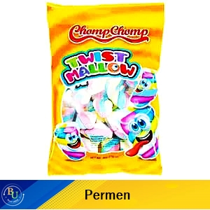 Chomp Chomp Twist Marshmallow 60G