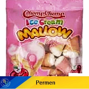Chomp chomp mallow ice cream strawberry 60g