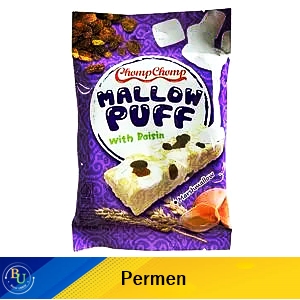 Chomp chomp mallow puff with raisin 50g