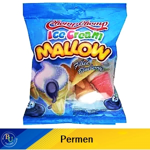 Chomp chomp marshmallow ice cream blueberry 60g