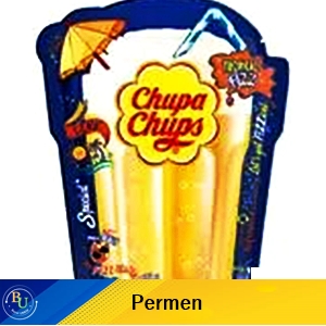 Chupa chups candy lollipops tropical frizz 5x15g
