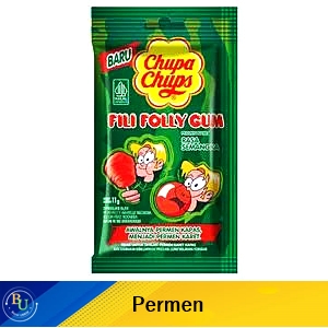 Chupa chups fili folly gum watermelon 11g