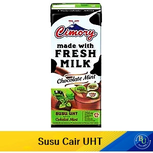 Cimory fresh milk uht choco mint 250ml