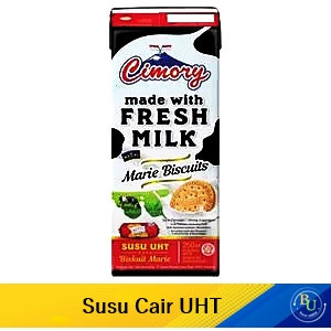 Cimory fresh milk uht marie biscuits 250ml