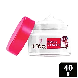 Citra pelembab wajah hazeline pearly white uv cream 40g