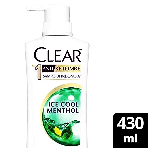 Clear shampoo anti dandruff menthol segar 400ml