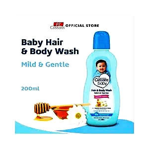 Cussons baby hair & body wash mild & gentle 200ml