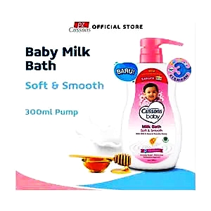 Cussons baby milk bath soft & smooth 300ml