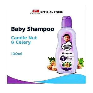Cussons baby shampoo natural candle nut & celery 100ml
