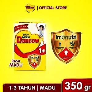 Dancow 1+ susu bubuk protectus probio madu 350g