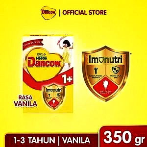 Dancow 1+ susu bubuk protectus probio vanila 350g