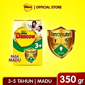 Dancow 3+ susu bubuk protectus probio madu 350g