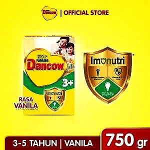 Dancow 3+ susu bubuk protectus probio vanila 750g