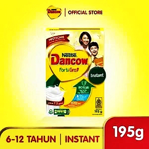 Dancow fortigro susu bubuk instant 195g