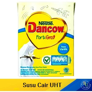 Dancow susu cair uht fortigro vanila 110ml