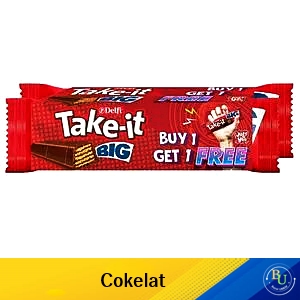 Delfi Chocolate Wafer Take-It Big 2X33G
