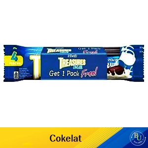 Delfi chocolate treasures milk 2x36g