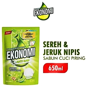 Ekonomi pencuci piring power liquid sereh 650ml