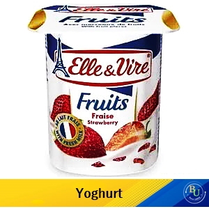 Elle & Vire Yoghurt Strawberry 125G