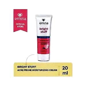Emina bright stuff moisturizng cream for acne prone skin 20ml