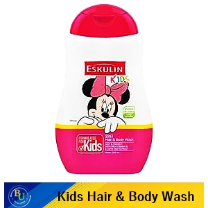 Eskulin kids hair & body wash soft & protect minnie 280ml