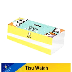 Favour character facial tissue 2ply gentle touch 200's