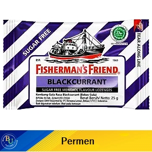 Fisherman's candy sugar free blackcurrant 25g