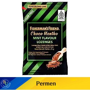 Fisherman's candy sugar free choco mint 25g