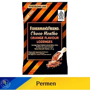 Fisherman's candy sugar free choco orange 25g