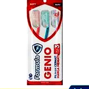 Formula Sikat Gigi Genio 3'S Soft