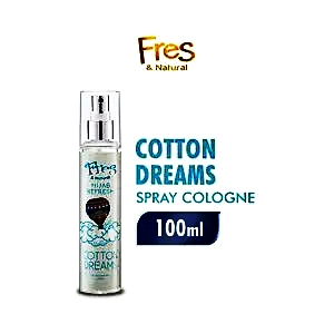 Fres & natural fragrance mist hijab fresh cotton dreams 100ml