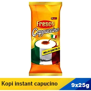 Fresco Kopi Instant Cappuccino 9X25g