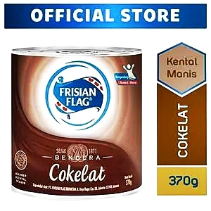 Frisian Flag Kental Manis Coklat 370G